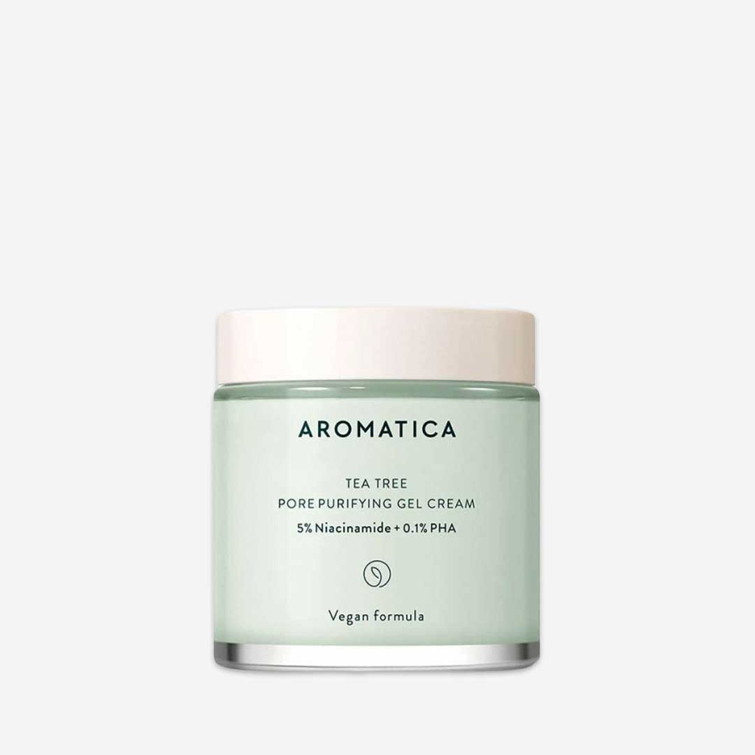 Aromatica Tea Tree Pore Purifying Gel Cream 5% Niacinamide + 0.1% PHA – 100ml