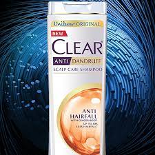 Clear Shampoo Anti Hairfall Anti Dandruff 330ml-