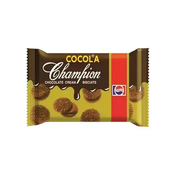 Cocola Champion Chocolate Cream Biscuit