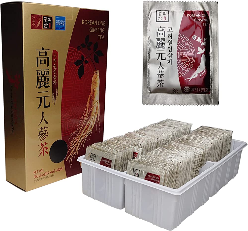 Korean Red Ginseng Tea – 100 Packets