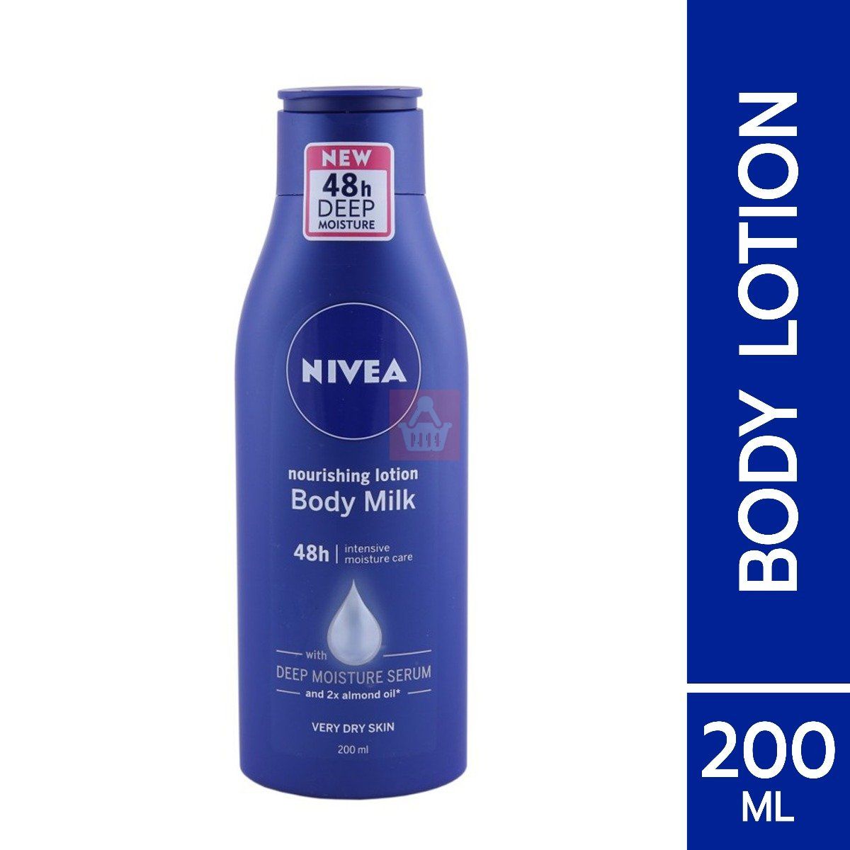 NIVEA Lotion Body Milk Intensive Moisturiser (200ml)