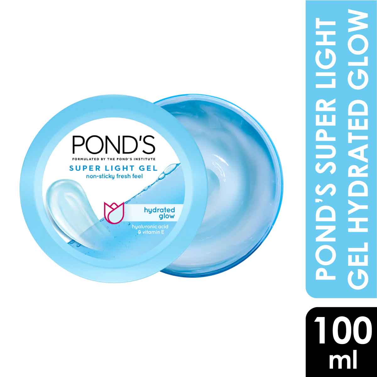 POND’S Super Light Gel 100ml Hydrated Glow With Hyaluronic Acid & Vitamin E