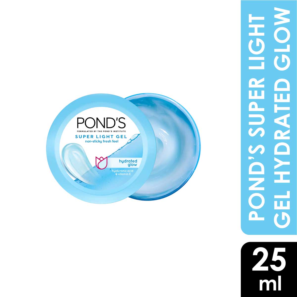 POND’S Super Light Gel 25ml Hydrated Glow With Hyaluronic Acid & Vitamin E