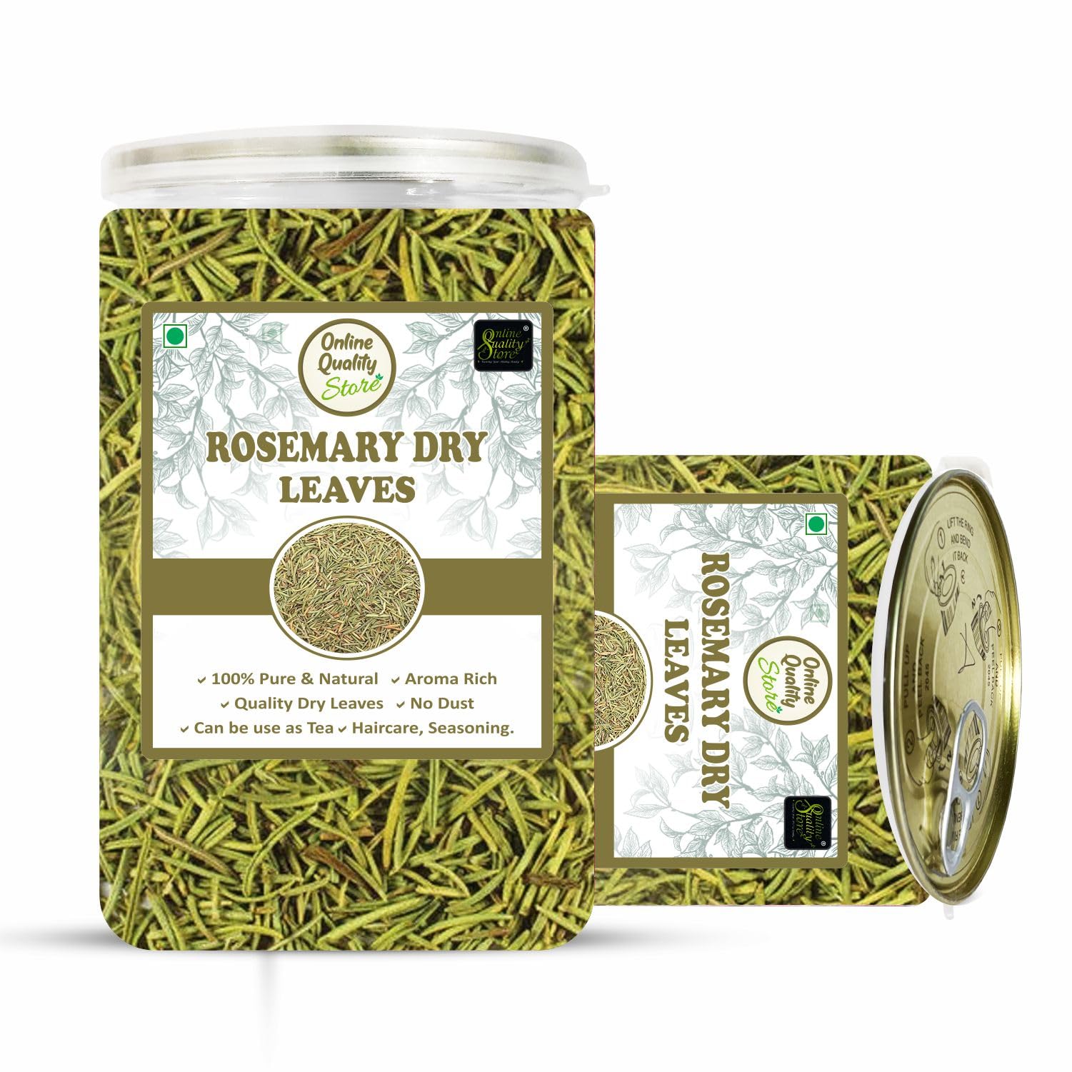 Rosemary Dried Leaves For Hair Growth & Rosemary Leaf Tea -50G