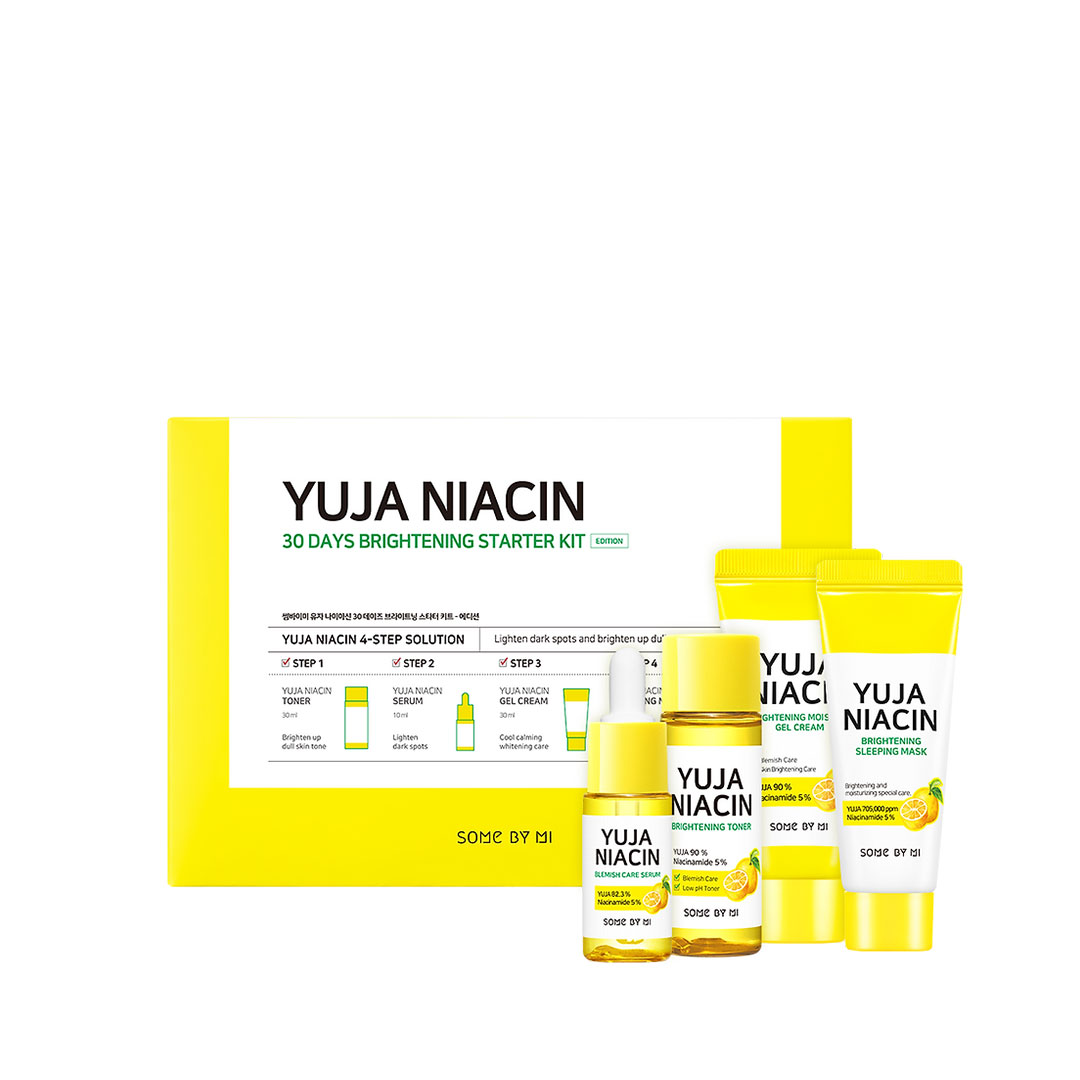 Some by mi yuja niacin 30 Days Brightening Starter Kit – 4pcs