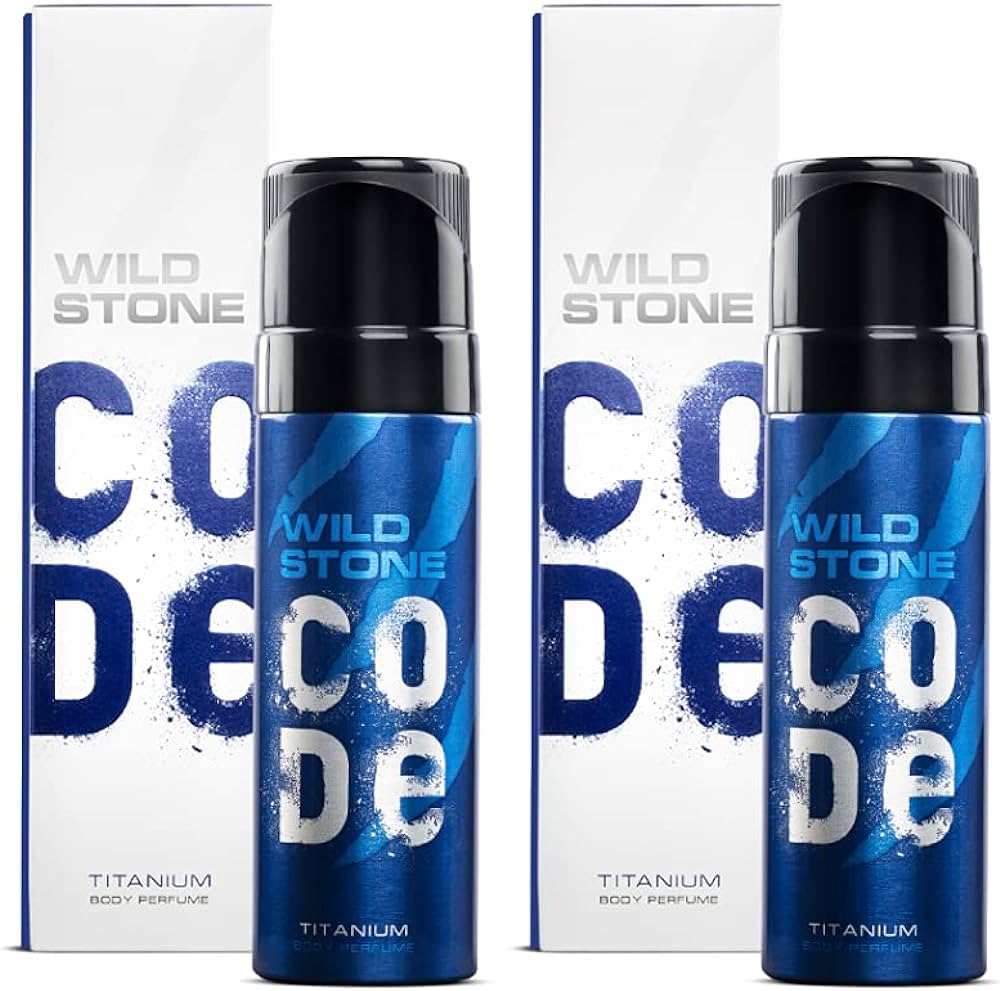 WildStone Code Titanium Body Perfume Spray for Men (120ml)-